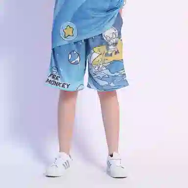 FireMonkey Basketball Shorts Blue