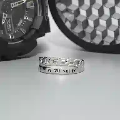 MAGICPOLE Silver Ring