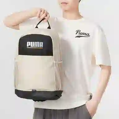 PUMA Large Capacity Backpack Off-White