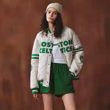 STARTER x NBA Celtics Varsity Jacket