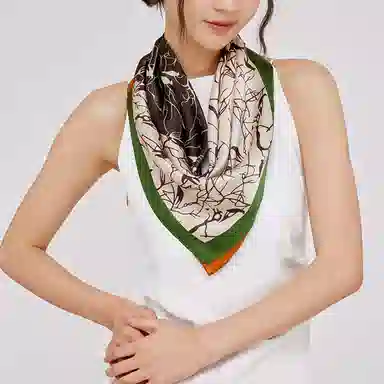 NAME.S Silk Scarf
