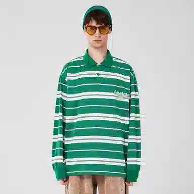 LAMLICKA x NASAPANDA Polo Green