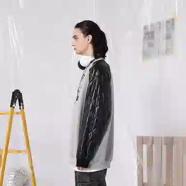 XXGOGO Butterfly Quilted Sweatshirt