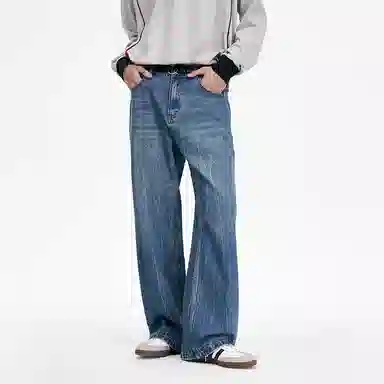 DIMC Straight Leg Jeans Blue