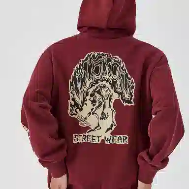 Vision Street Wear Flame Series Hoodie