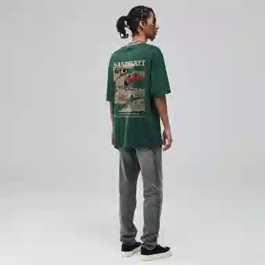 SandKnit Retro Rose Series T-Shirt