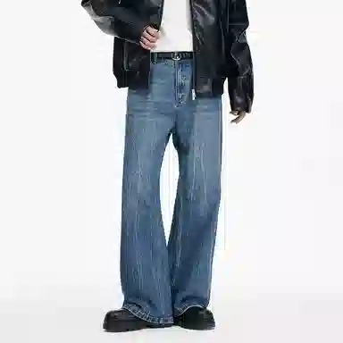 DIMC Straight Leg Jeans Blue