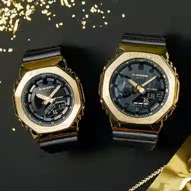 CASIO G-SHOCK GM-2100G-1A9PR+GM-S2100GB-1APR