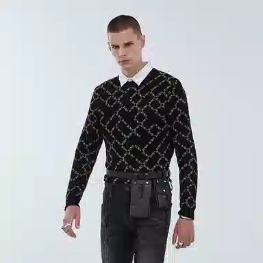 David Naman Sweater Black