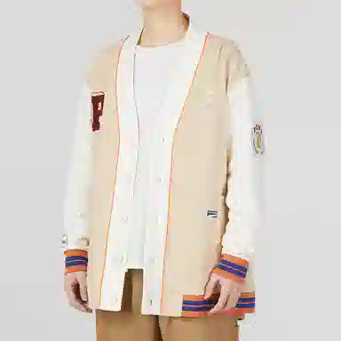 PUMA TEAM Badge V-neck Jacket TR Logo