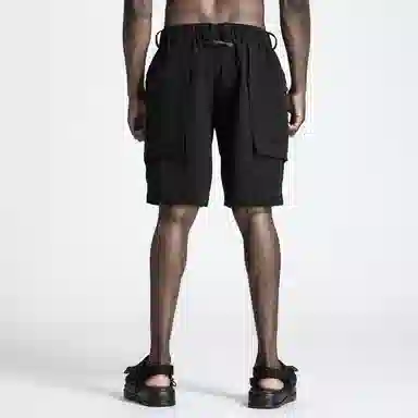 NORVINCY Printed Logo Cargo Shorts