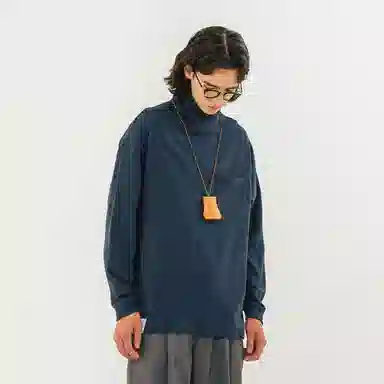 714STREET AW22 Turtleneck Long Sleeve Tee
