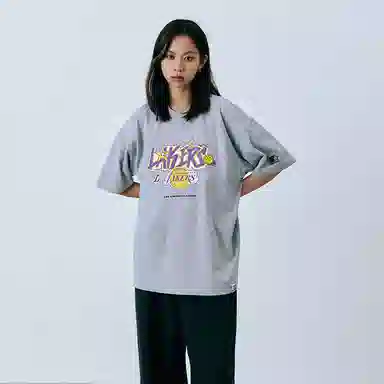 STARTER x NBA SS22 T-Shirt Light Grey