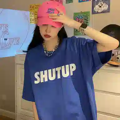 404MOB GANG Loose Fit Printed T-Shirt