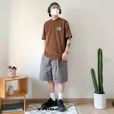 VIP Towel Embroidery Crewneck Tee