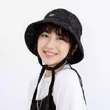 Xotic Floral Lace Bucket Hat
