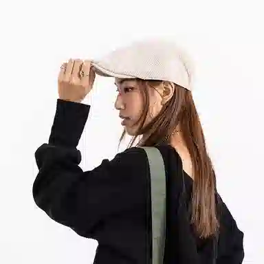 Xotic Felt X Logo Cord Flat Cap X