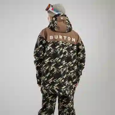 BURTON AIZAWA Camo Hoodie Jacket