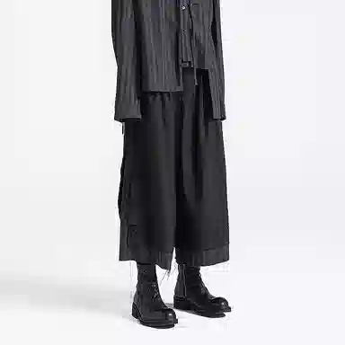 Huànxiàngzhě Samurai Pants Black