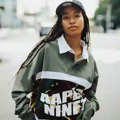 Aape x 9090 NINETY NINETY FW22 Polo