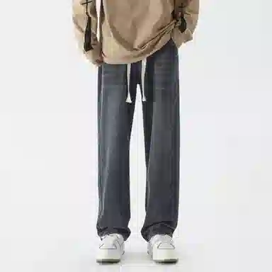 BRNR Basic Washed Loose Jeans