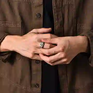 IDEAGEMER Skull Ring