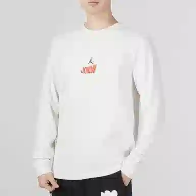 Jordan As M J Flt Mvp Ls Crew LogoT