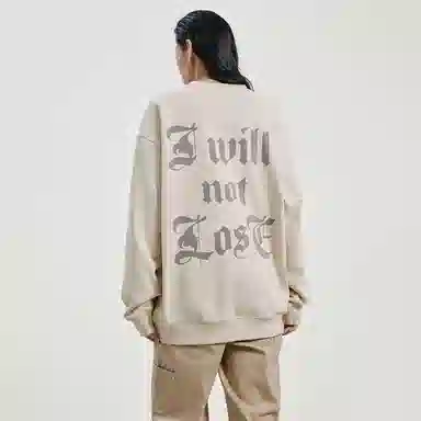 ROCAWEAR FW22 Colorblock Letter Print Crewneck Sweatshirt