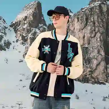 LAMLICKA Varsity Jacket