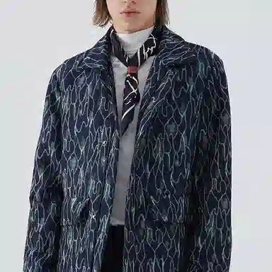 DAVID NAMAN FW22 logoT