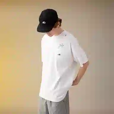 CLOT Panda Pocket Crewneck T-Shirt