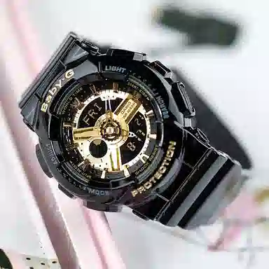 CASIO G-SHOCK GA-710GB-1APR + BABY-G BA-110-1APR