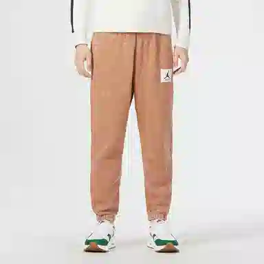 Jordan M J Ess Stmt Wash Fleece Pant Mineral Clay