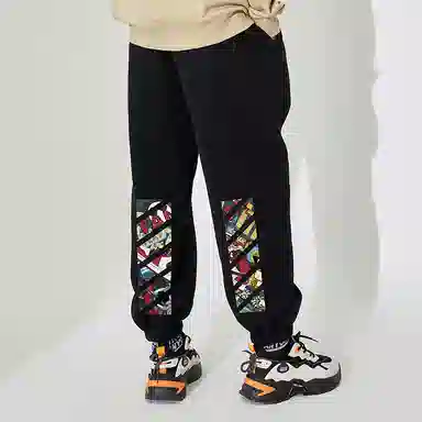 Kimura Sansha Panda Print Joggers