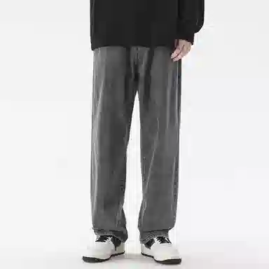 BRNR Basic Washed Loose Jeans