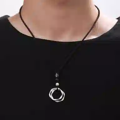 佐卡伊 莫比乌斯项坠 吊坠 男女同款情侣款