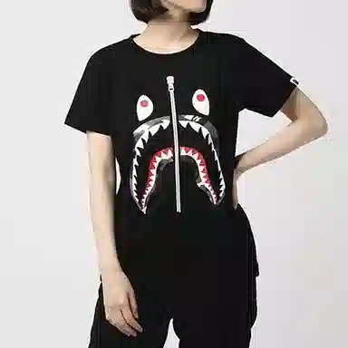 A BATHING APE City Camo Shark Tee