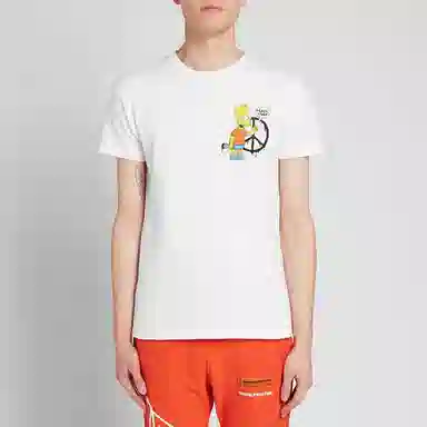 OFF-WHITE x The Simpsons T-Shirt White
