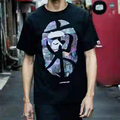 A BATHING APE Neon Tokyo Tee