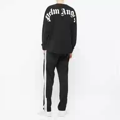 Palm Angels Long Sleeve Black