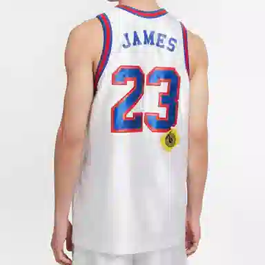Nike NBA Space Jam LeBron 23 Jersey White