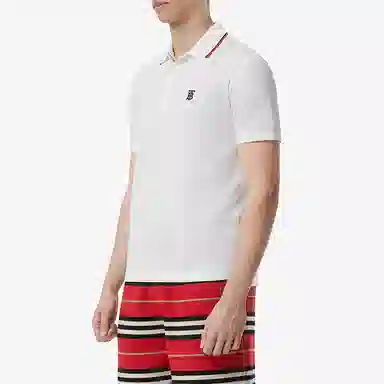 Burberry Cotton Polo Shirt LogoPolo