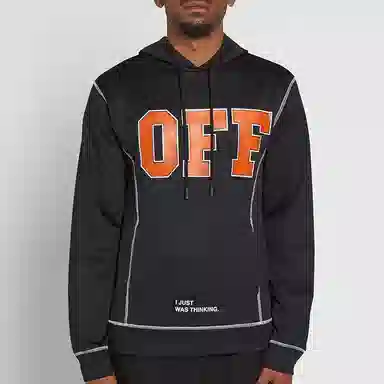 OFF-WHITE Hoodie Black