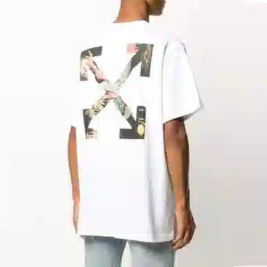 OFF-WHITE FW20 Painted Arrows Tee White