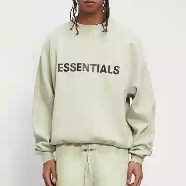 Fear of God Essentials FW20 Crew Neck Sweatshirt Sage