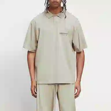 Fear of God Essentials FW20 Shirt Moss Polo