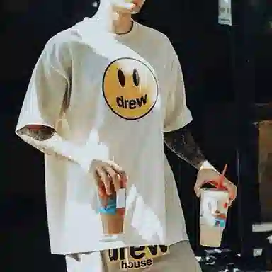 Drew House Smiley Series White Tee