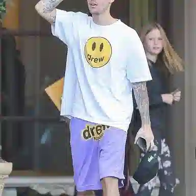 Drew House Smiley Series White Tee