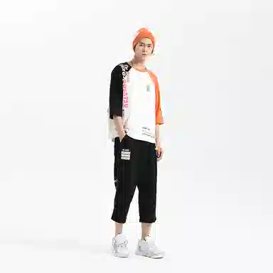 oniarai FW20 Color Letter Knit Pants