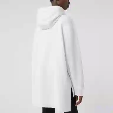 Burberry Hooded Sweatshirt White